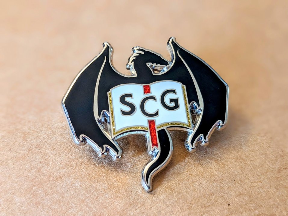 SCG Enamel Pin